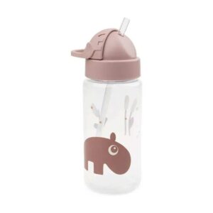Done by Deer® steklenička s slamico Ozzo 350 ml – Powder